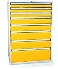 Drawer cabinet 1240 x 860 x 600 - 8x drawers